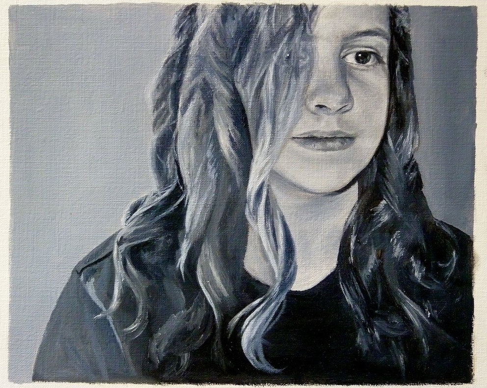 Painting of a girl